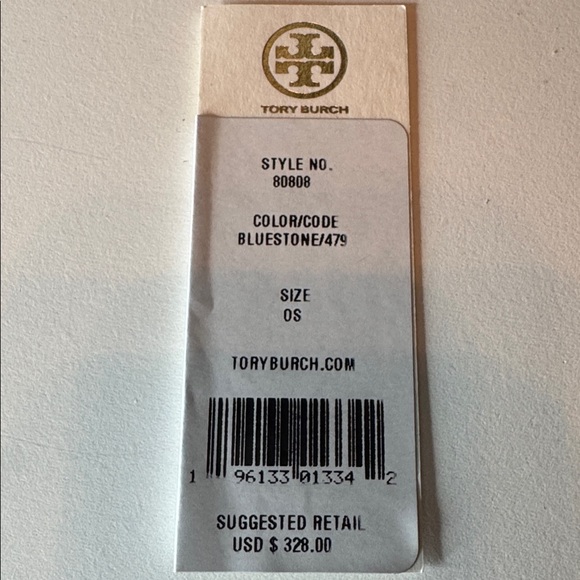 Tory Burch Blue Leather Crossbody Bag NWT - Picture 9 of 10